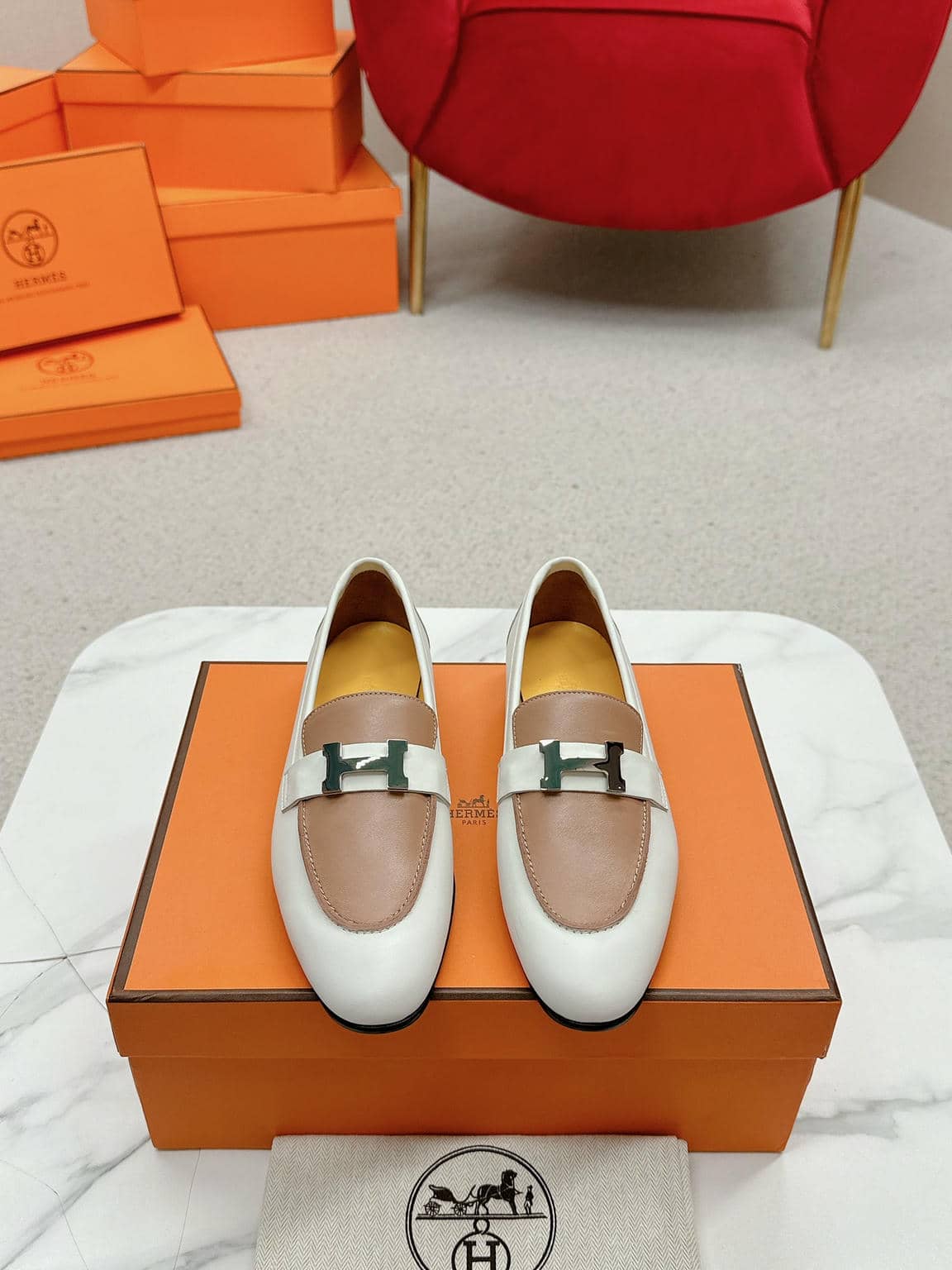 Hermes Loafer Ｈ-9